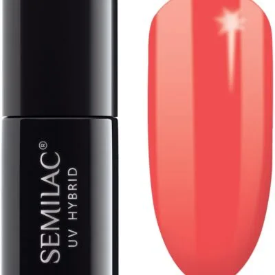 Semilac Lakier hybrydowy do paznokci 7ml - 006 Classic Coral