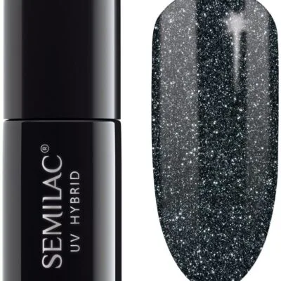 Semilac Lakier hybrydowy do paznokci 7ml - 096 Starlight Night