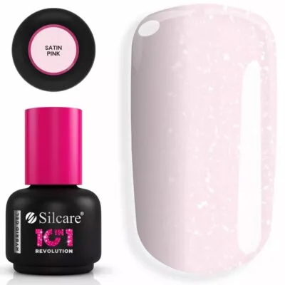 Silcare 10in1 Revolution Lakier do paznokci hybrydowy 15g - Satin Pink