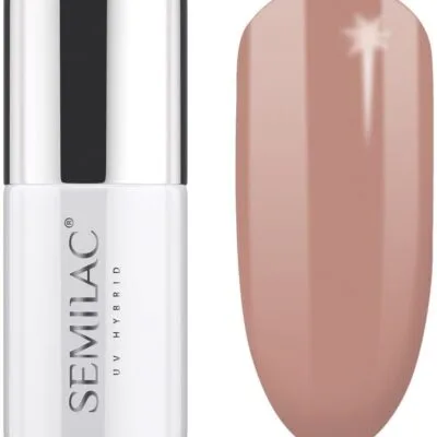 Semilac Lakier hybrydowy do paznokci 7ml - 203 Pink Brown