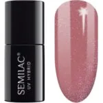 Semilac Lakier hybrydowy do paznokci 7ml - 321 Shimmer Dust Caramel