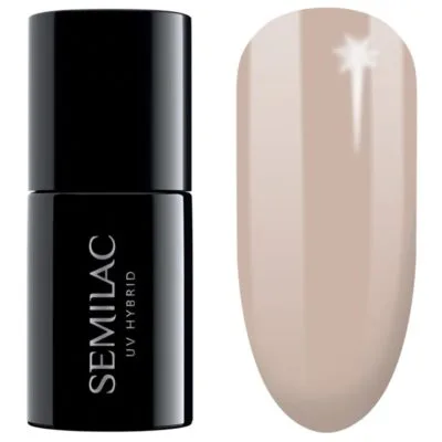 Semilac Lakier hybrydowy do paznokci 7ml - 370 Sandy Beige