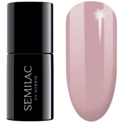 Semilac Lakier hybrydowy do paznokci 7ml - 372 Sandal Tree Pink