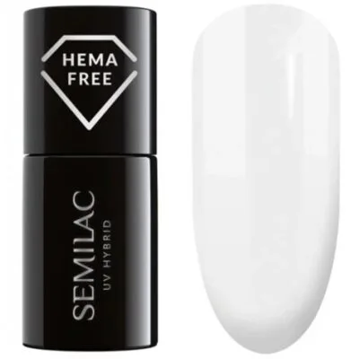 Semilac Lakier hybrydowy do paznokci 7ml - 389 Coconut Ice Cream