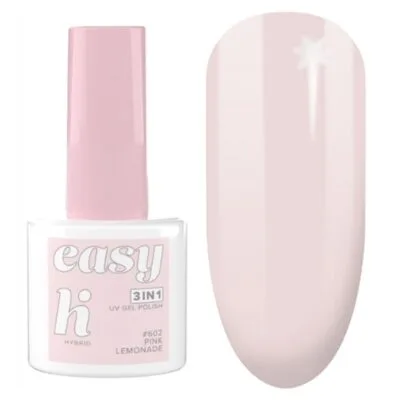 Hi Hybrid Easy 3w1 Lakier hybrydowy do paznokci 5ml - #602 Pink Lemonade
