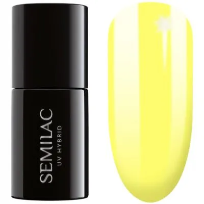 Semilac Lakier hybrydowy do paznokci 7ml - 423 Full Of Sunshine