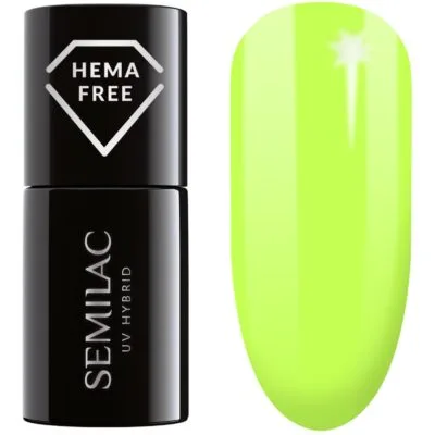 Semilac Lakier hybrydowy do paznokci 7ml - 440 Energetic Lime