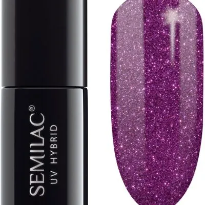 Semilac Lakier hybrydowy do paznokci 7ml - 505 Audacious Orchid
