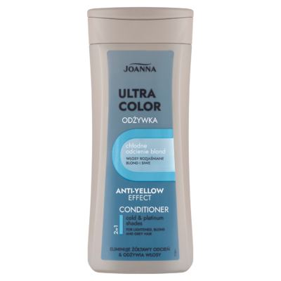 Joanna Ultra Color Odżywka eliminujący żółtawy odcień włosy blond 200g