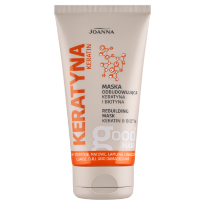 Joanna Keratin Maska odbudowująca do włosów z keratyną 150g