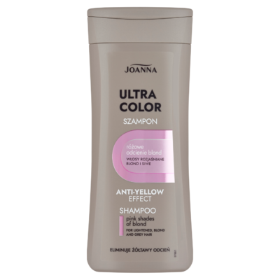 Joanna Ultra Color Szampon odżywiający kolor różowy blond 200ml