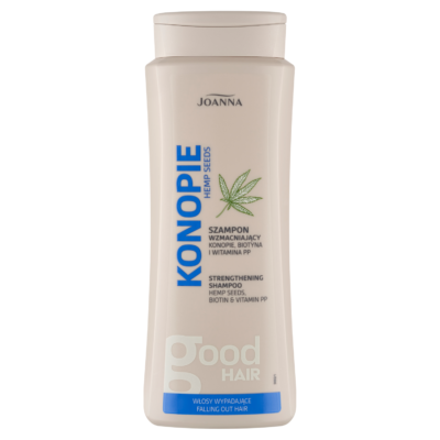 Joanna Konopie Szampon wzmacniający do włosów wypadających 400ml
