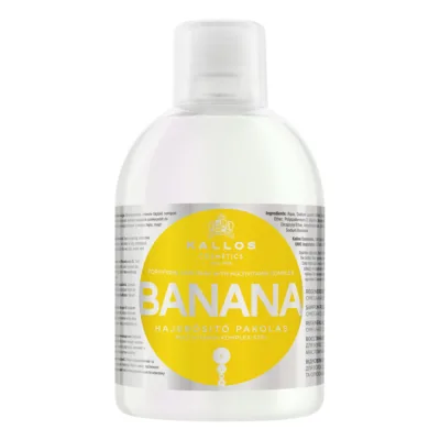 Kallos KJMN Banana Szampon wzmacniający 1000ml