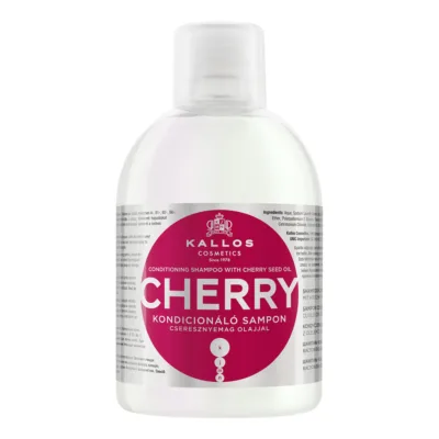 Kallos KJMN Cherry Szampon nawilżający do włosów 1000ml