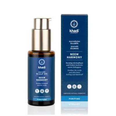 Khadi Neem Harmony Olejek do włosów przeciwłupieżowy 50ml