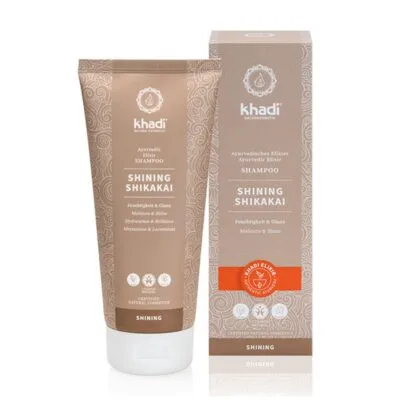 Khadi Shining Shikakai Szampon nabłyszczający włosy 200ml