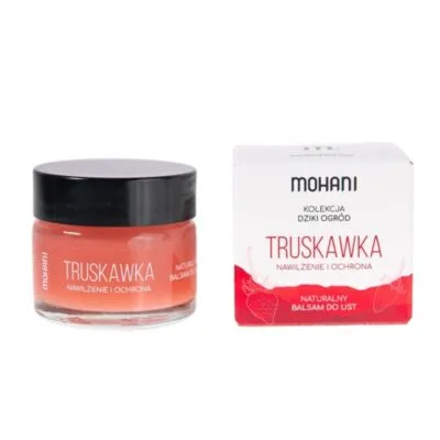Mohani Naturalny balsam do ust truskawkowy 15ml