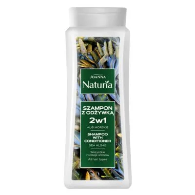 Joanna Naturia Szampon z odżywka 2w1 algi morskie 500ml