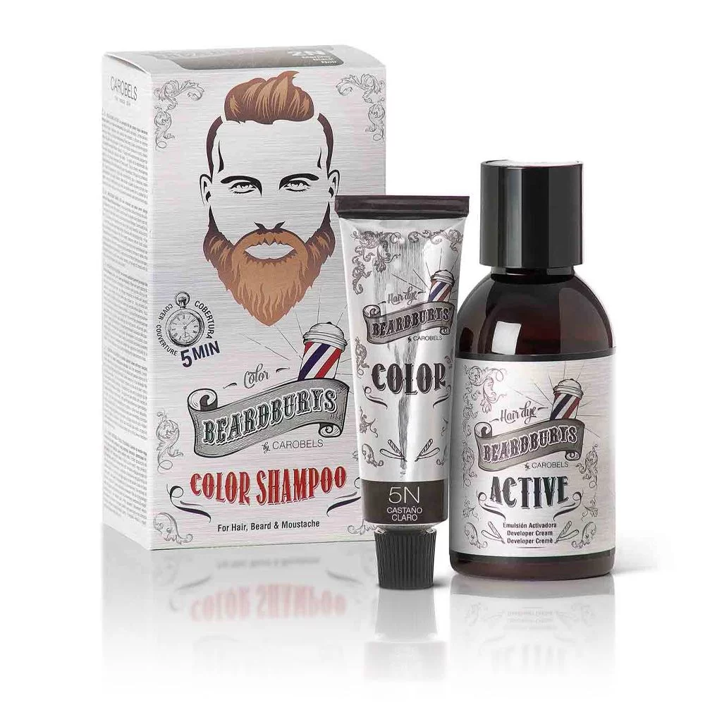 Окрашивающий шампунь для волос и бороды Beardburys полуперманентный, 9 г — фото 4