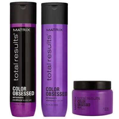 Matrix TR Color Obsessed Zestaw do farbowanych szampon + odżywka + maska