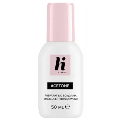 Hi Hybrid Aceton do zmywania lakierów hybrydowych 50ml