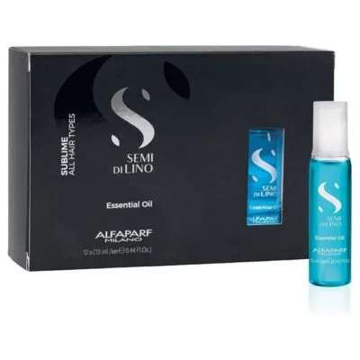 Alfaparf Semi Di Lino Sublime Essential Oil Ampułki rozświetlające 12x13ml