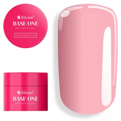 Silcare Base One Builder Żel UV do manicure - Dark French Pink - 50g