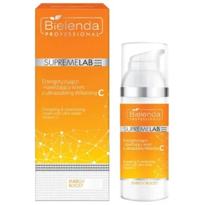 Bielenda Professional Energetyzująco-nawilżający krem do twarzy z ultrastabilną witaminą C 50ml