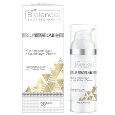 Bielenda Professional Krem regenerujący do twarzy z koloidalnym złotem 50ml