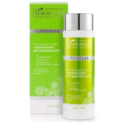 Bielenda Professional Normalizujący tonik z kompleksem antybakteryjnym do twarzy 200g