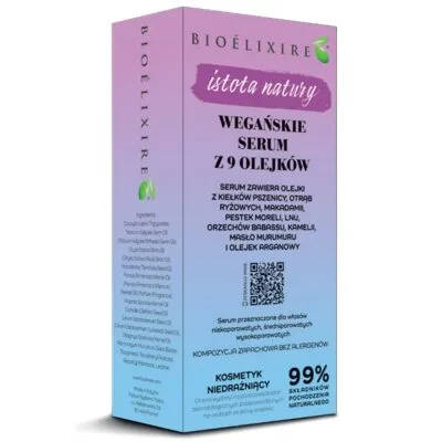 BioElixire Istota Natury Serum wegańskie z 9 olejków 50ml