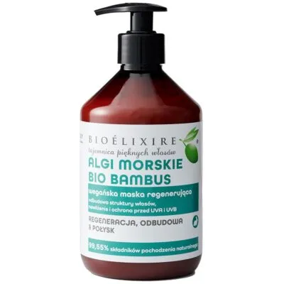 BioElixire Maska do włosów z algami morskimi 500ml