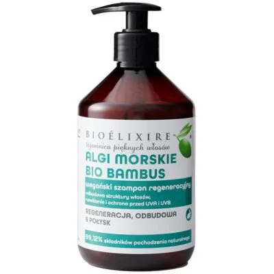 BioElixire Szampon do włosów z algami morskimi 500ml