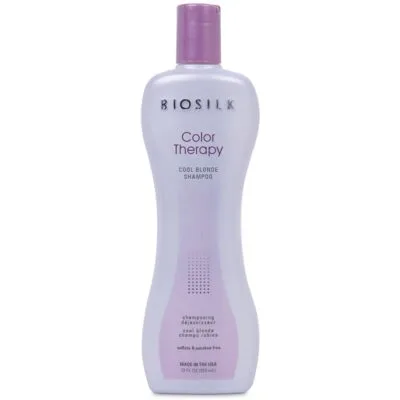 Biosilk Color Therapy Cool Blonde Szampon ochładzający do włosów blond 355ml