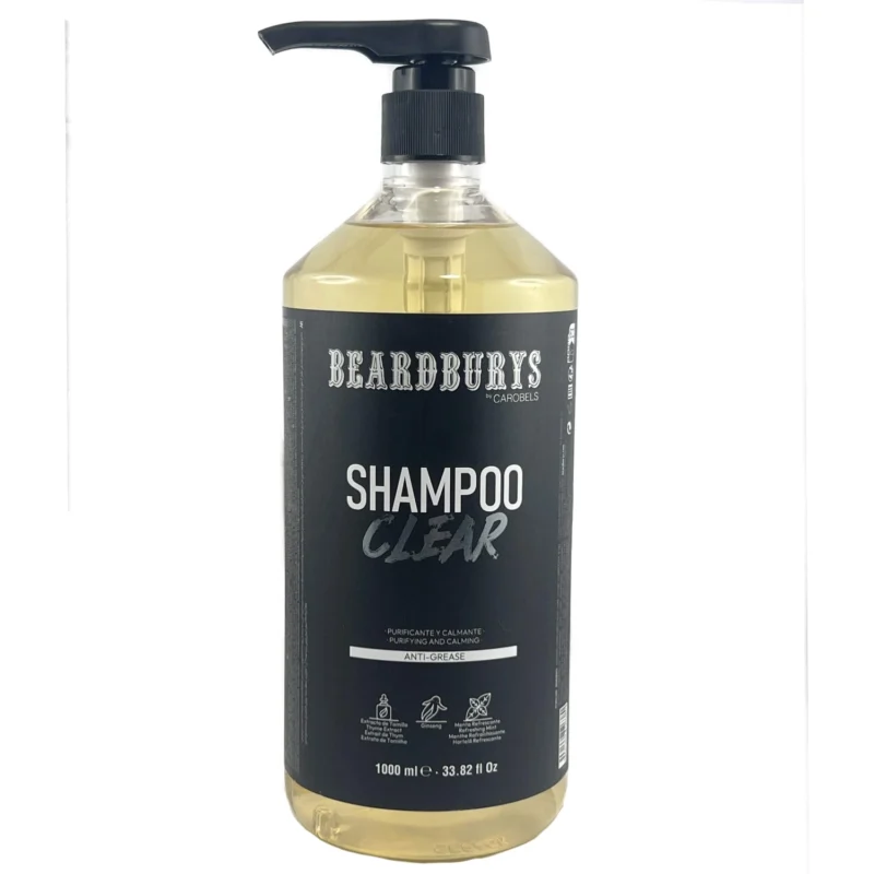 Beardburys Clear Szampon oczyszczający do włosów