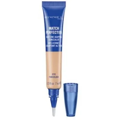 Rimmel Match Perfection Korektor i rozświetlacz do twarzy 7ml - 010 Porcelain