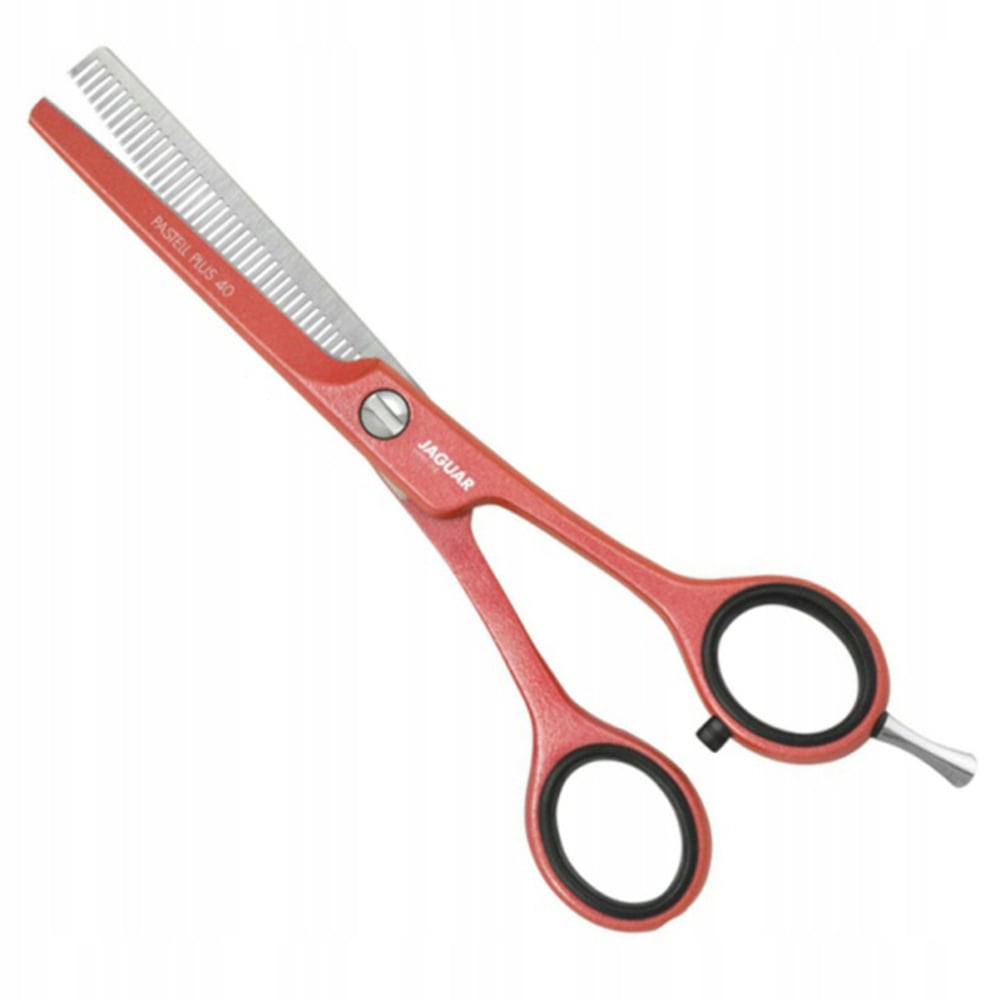 Филировочные ножницы Jaguar Pastell Plus ES 40 White Line Coral 3053-9, 5 дюймов
