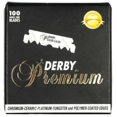 Derby Premium Żyletki połówki do brzytwy 100 szt.