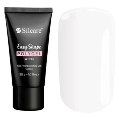 Silcare Easy Shape Akrylożel do paznokci 30g - White