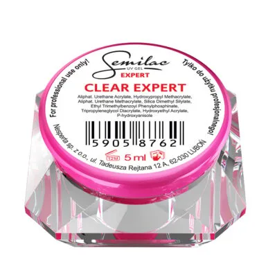 Semilac Expert Clear Żel UV do manicure 5ml