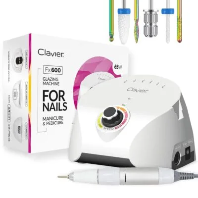 Clavier FX 600 Frezarka do manicure/pedicure 65W - Biała