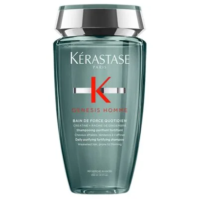 Kerastase Genesis Homme Bain De Force Quotidien Szampon kąpiel dla mężczyzn 250ml