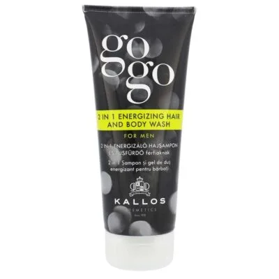 Kallos GoGo For Men 2in1 Żel i Szampon pod prysznic energizujący 200ml