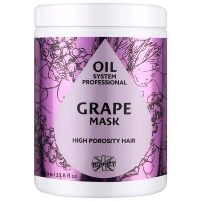 Ronney Oil System Grape Maska do włosów 1000ml
