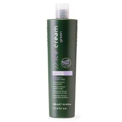 Inebrya Green Sensitive Szampon eko do wrażliwej skóry głowy 300ml