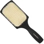 Kashoki Smooth White Detangle Paddle Szczotka z białym włosiem z dzika