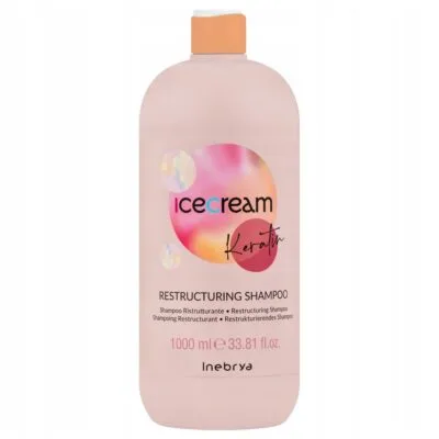 Inebrya Ice Cream Keratin Szampon do włosów z keratyną