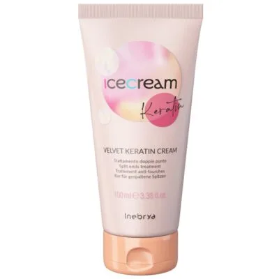 Inebrya Ice Cream Keratin Kuracja do włosów 100ml