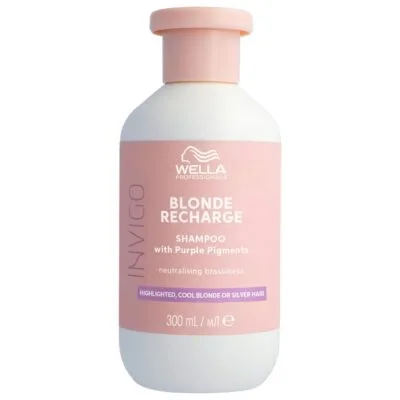 Wella Invigo Blonde Recharge Szampon odświeżający kolor włosów blond
