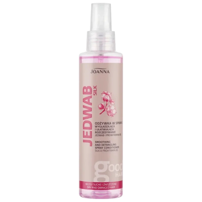 jedwab_150ml Joanna Jedwab Odżywka w spray'u z jedwabiem włosy suche 150ml